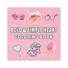 1本食物水果涂色书，卡通爱情图案涂色和涂鸦卡片，返校用品 - 彩色 - 查看 13