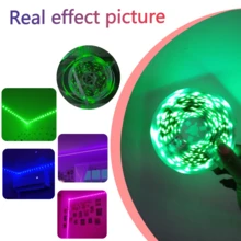 HBOWMDJIA 3ft-100ft Smart RGB LED Strip Lights With Remote Control And App Control, Music Sync, Timer, Multiple Colors, Easy To Install, LED Lights For Bedroom Living Room Decor, Game Room Decor, TV Background, Bar Decor, Ceiling Lighting, New Year Party Decor - 彩色 - 查看 6