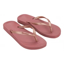 Women's Flip Flops ANATOMICA TAN IP81030 BB620 - Red/metallic pink - View 3