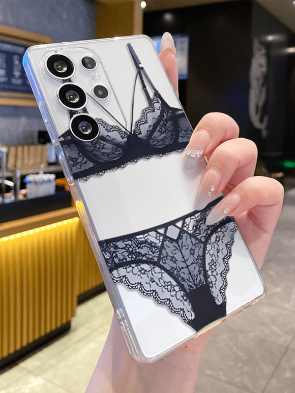Lace 1pc Cartoonish Graphic Phone Case Suitable For Galaxy/S20/FE A06 5G/ 15 Ultra/Infinix Note 40 Pro/Infinix Note 40 Pro+, Personalized Gift