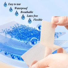 Invisible Silicone Scar Care Patch - Odorless, Portable And Freely Adjustable, Easy-To-Apply Body Scar And Blemish Covering, Skin Care Tool