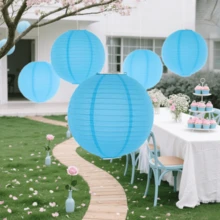 Faroles de papel plegables para decoración de fiestas, en color púrpura, rosa y azul, adecuados para cumpleaños, bodas, regreso a clases, San Valentín, decoración de restaurantes y celebraciones festivas