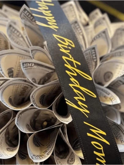 100/600/1200张创意小号/原版尺寸100美元钞票道具，钞票玩具钞票，适用于圣诞节和万圣节装饰，婚礼场景布景，气氛营造，美元折纸，花束装饰，游戏道具，扑克牌筹码，派对游戏道具，无需电池，无需羽毛，