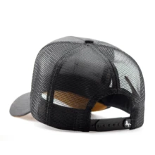 Religious Trucker Cap Our Lady Of Aparecida Rodeo Horseback Riding - 黑色 - 查看 4
