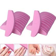 20 pezzi Lime per unghie, Lime per unghie a doppia faccia 100/180 grana, portatili e lavabili, forma arcuata (rosa), forniture per unghie, strumenti per unghie, strumenti per arte di unghie, back to school, unghie, strumenti per unghie per unghie finte