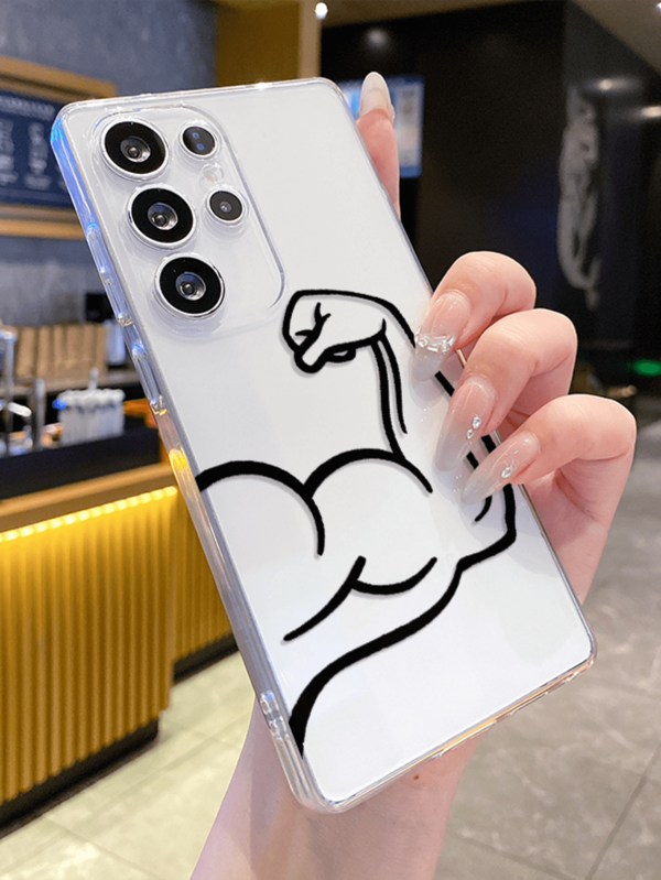 1pc Original Cartoon Series Phone Case Compatible With Galaxy/S20/FE, A06 5G, 15 Ultra, Infinix Note 40 Pro/Note 40 Pro+, Custom Perforated Design, Gift Idea