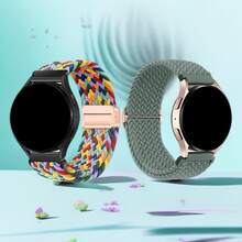 2 件 18mm20mm22mm 通用弹性编织环带兼容三星 Galaxy Watch 7 6 5 4 /Garmin Venu Venu2 Venu3 Venu3S 表带，适合女性和男性，快速释放运动磁性表带替换手链兼容 Garmin Vivoactive5 4/Vivoactive 4s/Forerunner245 645 255 265 255S 265S/华为手表 GT5 GT4 GT3 GT2 GT/Watch 4/4pro/Amazfit BIP6 BIP5 GTR4 GTR3 GTS4 GTS3/GTR Mini/Pop Pro/小米手表 S4 S3 S2 智能手表配件