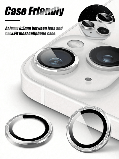 1 Packung Falkenaugen-Linsen Dekorative Schutzfolie, Hochauflösend Anti-Sturz, kompatibel mit Apple 11/12/13/14 Pro Max/15 Pro Max/16/16 Plus/16 Pro/16 Pro Max Serie, geeignet für täglichen Schutz, Büro, Zuhause, Linsen Schutz Handykamera, wasserdicht, stoßfest, kratzfest, fingerabdruckfest, Vollabdeckung