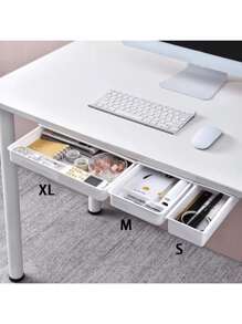 Romantic House Hidden Wall Hanging Drawer Type Drawer Box For Household Non-Perforating Cosmetic Brush Box For Office Stationery Storage Box,School Supplies,Back To School