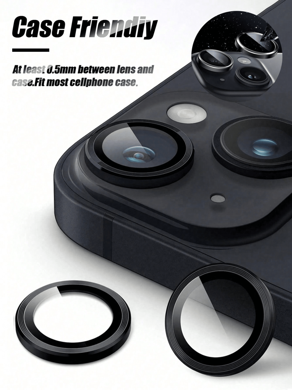 1 opakowanie folii ochronnej Black Hawk Eye Lens Decor, wysokiej rozdzielczości, odpornej na upadki, kompatybilnej z serią Apple 11/12/13/14 Pro Max/15 Pro Max/16/16 Plus/16 Pro/16 Pro Max