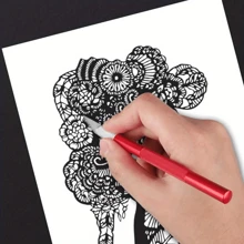 Precision Craft Knife Set With Safety Cap - Sharp Exacto Blades, Ergonomic Textured Grips And Multi-Colored Handles, Ideal For Art, Scrapbooking, Pumpkin Carving, DIY Crafts, Scrapbook Essential Tools, Template Cutter, Manual Retractable Knife, Smooth Metal Edge, Durable Metal Blade, Textured Grip, Professional Grade Tools, Sturdy Construction, For Artists And Craftsmen