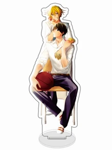 1 pieza Figura acrílica de sobremesa del anime Sasaki y Miyano - Figura de acción, decoración de escritorio y del hogar, el regalo de cumpleaños perfecto para amigos