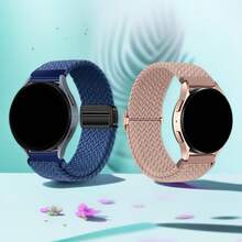 2 件 18mm20mm22mm 通用弹性编织环带兼容三星 Galaxy Watch 7 6 5 4 /Garmin Venu Venu2 Venu3 Venu3S 表带，适合女性和男性，快速释放运动磁性表带替换手链兼容 Garmin Vivoactive5 4/Vivoactive 4s/Forerunner245 645 255 265 255S 265S/华为手表 GT5 GT4 GT3 GT2 GT/Watch 4/4pro/Amazfit BIP6 BIP5 GTR4 GTR3 GTS4 GTS3/GTR Mini/Pop Pro/小米手表 S4 S3 S2 智能手表配件 - 20mm - 查看 28
