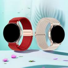 2 件 18mm20mm22mm 通用弹性编织环带兼容三星 Galaxy Watch 7 6 5 4 /Garmin Venu Venu2 Venu3 Venu3S 表带，适合女性和男性，快速释放运动磁性表带替换手链兼容 Garmin Vivoactive5 4/Vivoactive 4s/Forerunner245 645 255 265 255S 265S/华为手表 GT5 GT4 GT3 GT2 GT/Watch 4/4pro/Amazfit BIP6 BIP5 GTR4 GTR3 GTS4 GTS3/GTR Mini/Pop Pro/小米手表 S4 S3 S2 智能手表配件 - 20mm - 查看 21