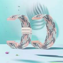 2 件 18mm20mm22mm 通用弹性编织环带兼容三星 Galaxy Watch 7 6 5 4 /Garmin Venu Venu2 Venu3 Venu3S 表带，适合女性和男性，快速释放运动磁性表带替换手链兼容 Garmin Vivoactive5 4/Vivoactive 4s/Forerunner245 645 255 265 255S 265S/华为手表 GT5 GT4 GT3 GT2 GT/Watch 4/4pro/Amazfit BIP6 BIP5 GTR4 GTR3 GTS4 GTS3/GTR Mini/Pop Pro/小米手表 S4 S3 S2 智能手表配件