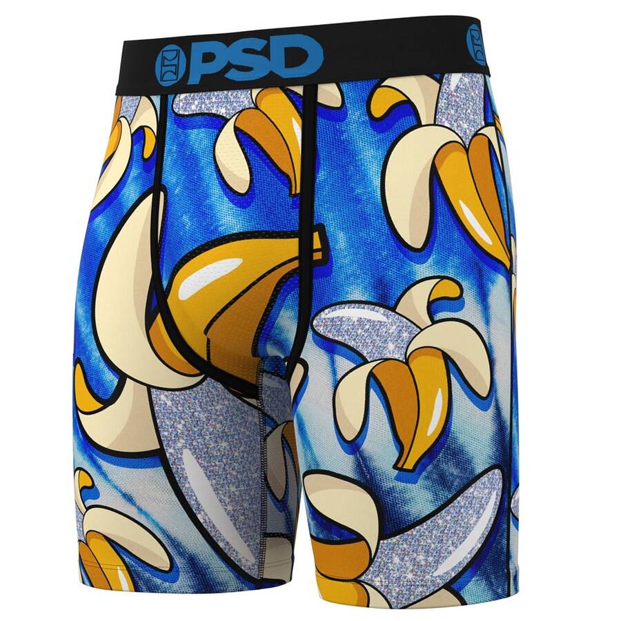 Men's PSD Multi BLINGNANA Boxer Briefs - 藍色 - 查看 1