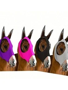 优质网状防蝇马面罩 - 彩色 - 查看 4