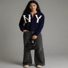 2025 Spring New Style  Letter Zipper Hoodie, Digital Printing Coat  Letter  Colorblock  Figure    Casual  Cute    Pocket  Zipper  Drawstring    Home - 黑色 - 查看 2