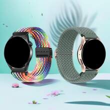 2 件 18mm20mm22mm 通用弹性编织环带兼容三星 Galaxy Watch 7 6 5 4 /Garmin Venu Venu2 Venu3 Venu3S 表带，适合女性和男性，快速释放运动磁性表带替换手链兼容 Garmin Vivoactive5 4/Vivoactive 4s/Forerunner245 645 255 265 255S 265S/华为手表 GT5 GT4 GT3 GT2 GT/Watch 4/4pro/Amazfit BIP6 BIP5 GTR4 GTR3 GTS4 GTS3/GTR Mini/Pop Pro/小米手表 S4 S3 S2 智能手表配件 - 20mm - 查看 20