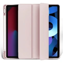 Silicone Case With Pen Slot Compatible For IPad Air 4 5 6 A16 13 Pro 10.2 10.5 10.9 Inch 7 8 9 11 M2 M3 M4 10th Generation - Hồng - Xem 2