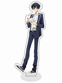1 pieza Figura acrílica de sobremesa del anime Sasaki y Miyano - Figura de acción, decoración de escritorio y del hogar, el regalo de cumpleaños perfecto para amigos