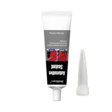 H4Cacle Automotive Rubber Weatherstripping Sealant Repair Adhesive Engine Black Silicone Sealant Universal Waterproof Oil-Resistant Adhesive Automotive Seal Strip Repair Sealant
