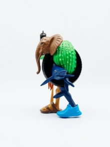 AI风格神兽模型 – 怪异火柴人造型桌面玩具，适合青少年和成人的趣味新奇礼物 | 独特的美式山海经人物，适合办公室、派对、旅行和收藏 - 融合山海經 - 查看 6