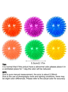 1 pièce Jouet à piauler pour chien (6 couleurs), Jouet à mâcher pour chien petit/moyen/grand, Jouet nettoyant pour les dents pour un mâchage agressif