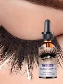 Eyelash Repair Essence Ultra Light Non Greasy Nourishing Growth Serum Strengthens Thickens Lashes Prevents Fallout No Caking Natural Extracts Gentle Formula Safe Daily Use Vegan Cruelty Free Hypoallergenic Clinically Tested Longer Fuller Lashes - 彩色 - 查看 2