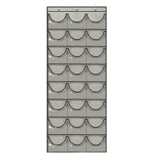 Hat Storage Holder Organizer 24 Clear Pockets Protect Hat Rack Door Hanging Holder Hanger Storage Rack For Baseball Caps Bedroom.