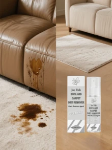 Multi-Purpose Stain Remover Spray For Home Use, Gentle Carpet, Sofa, Leather Surface Cleaning And Care - Multicolor - View 9