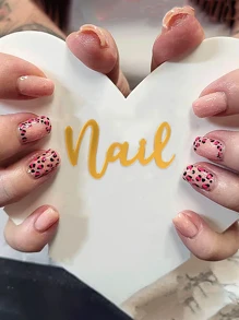 1 peça de decoração para unhas em formato de coração branco, decoração de fundo para sessão de fotos