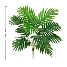 1pc UV Resistant Artificial Palm Tree - Real Touch Artificial Greenery, Perfect For Wedding Decor, Rome Decor, Home Decor, Garden Decor And Indoor/Outdoor Decorations,Fake Plants