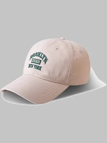 1 件 BROOKLYN EST 1631 NEW YORK 刺绣棒球帽，男女同款帽子，经典休闲时尚复古柔软吸汗带可调节尺寸轻质防晒防紫外线多功能太阳帽，适合户外运动、日常穿着、派对度假，是送给朋友的完美礼物