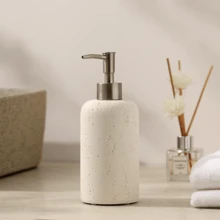 Resin Lotion Soap Dispenser For Bathroom Toothbrush Holder,Bathroom Tumbler,Vanity Tray,Bathroom Trays For Counter,Soap Dish For Vanity Countertop Accessories, Bathroom Accessory Set,Bathroom Organizer,Bathroom Accessories,Home Decor Vanity Tray For Bathroom Counter Accessories Storage - 1pc - View 19