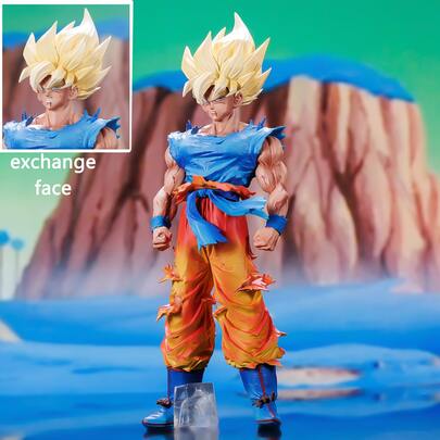 全涂装龙珠Z那美克星篇悟空手办，动漫收藏品，家居装饰，情人节礼物，小礼物