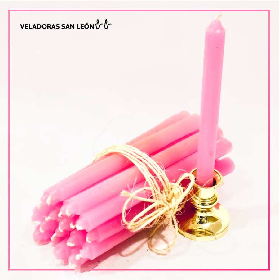 Candles - Pink - View 1