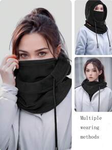 1 件优雅滑雪巴拉克拉法帽，防风保暖，适合滑雪面罩，适合户外骑行、钓鱼、跑步、赛车、球类运动、徒步旅行和日常穿着，男女通用 - 彩色 - 查看 3