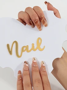 1 peça de decoração para unhas em formato de coração branco, decoração de fundo para sessão de fotos