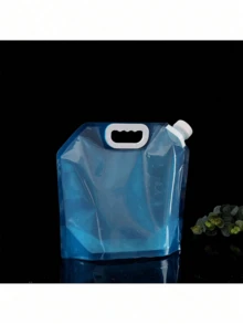 5L/10L 露營水袋 便攜折疊水桶 大容量水容器 附閥門 可折疊水桶，適合戶外露營、野餐與燒烤 - 彩色 - 查看 3