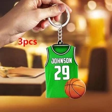 Móc khóa áo bóng rổ cá nhân hóa, Móc khóa in 2D, Móc khóa thể thao áo bóng rổ, Móc khóa thể thao, Quà tặng thể thao, Quà tặng cho nữ/nam, Quà sinh nhật, Quà tặng cho bạn gái/bạn trai, Dawg, Khắc chữ, Thép không gỉ, Phong cách cổ điển, Phong cách thường ngày, Unisex, Phong cách cổ điển, Thời trang, Tùy chỉnh, Cá nhân hóa, Độc đáo, Quà tặng cho bạn bè, Bạn trai, Đồ lưu niệm, Khóa 2026 - Móc khóa hình tròn đồng phục bóng rổ 6cm - Xem 19