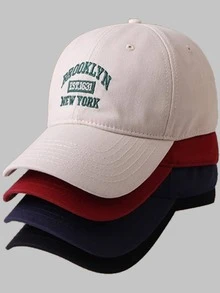 1 件 BROOKLYN EST 1631 NEW YORK 刺绣棒球帽，男女同款帽子，经典休闲时尚复古柔软吸汗带可调节尺寸轻质防晒防紫外线多功能太阳帽，适合户外运动、日常穿着、派对度假，是送给朋友的完美礼物