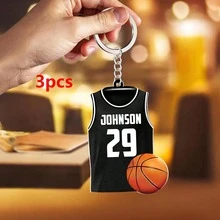 Móc khóa áo bóng rổ cá nhân hóa, Móc khóa in 2D, Móc khóa thể thao áo bóng rổ, Móc khóa thể thao, Quà tặng thể thao, Quà tặng cho nữ/nam, Quà sinh nhật, Quà tặng cho bạn gái/bạn trai, Dawg, Khắc chữ, Thép không gỉ, Phong cách cổ điển, Phong cách thường ngày, Unisex, Phong cách cổ điển, Thời trang, Tùy chỉnh, Cá nhân hóa, Độc đáo, Quà tặng cho bạn bè, Bạn trai, Đồ lưu niệm, Khóa 2026 - Móc khóa hình tròn đồng phục bóng rổ 6cm - Xem 18
