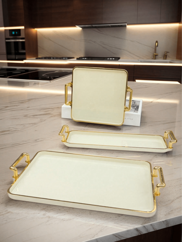 1pc Cosmetic Display Tray, Casual Home Daily Use Decor