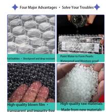 20PCS 10/15/20CM Premium Shockproof Bubble Bag Set - Clear Transparent Thickened Foam Film, Anti-Collision Protective Padded Mailers, Multi-Size Sealed Edge, Holiday Gift Wrap, Express Shipping Essentials, Bestseller For Storage & Worldwide Delivery