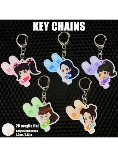 NJZ, Keychain, Suitable For Bag Charms, Keychains, Clothing