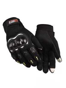 Guantes de motocicleta de carreras Moto Alpines SMX-1 AIR V2 para motocross, y fibra de carbono con pantalla táctil (algunos estilos aleatorios) - Multicolor - Ver 4