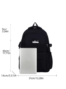Fashionable Minimalist Versatile Outdoor Casual Travel Commute College Style Multi-Pocket Large Capacity Men's Backpack - View 2