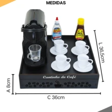 1 Drawer Tray With 49 Capsules, Coffee Corner - màu đen - Xem 2