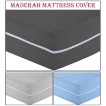 Zipped Mattress Cover Full Encasement Anti Bed Bug Protector Mattress Protector - 深灰色 - 查看 6